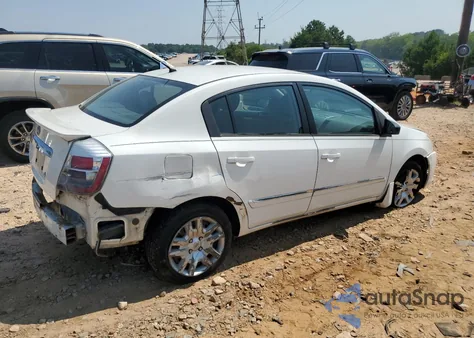 2012 Nissan Sentra 2.0 из США, поврежденный, VIN 3N1AB6AP3CL735773